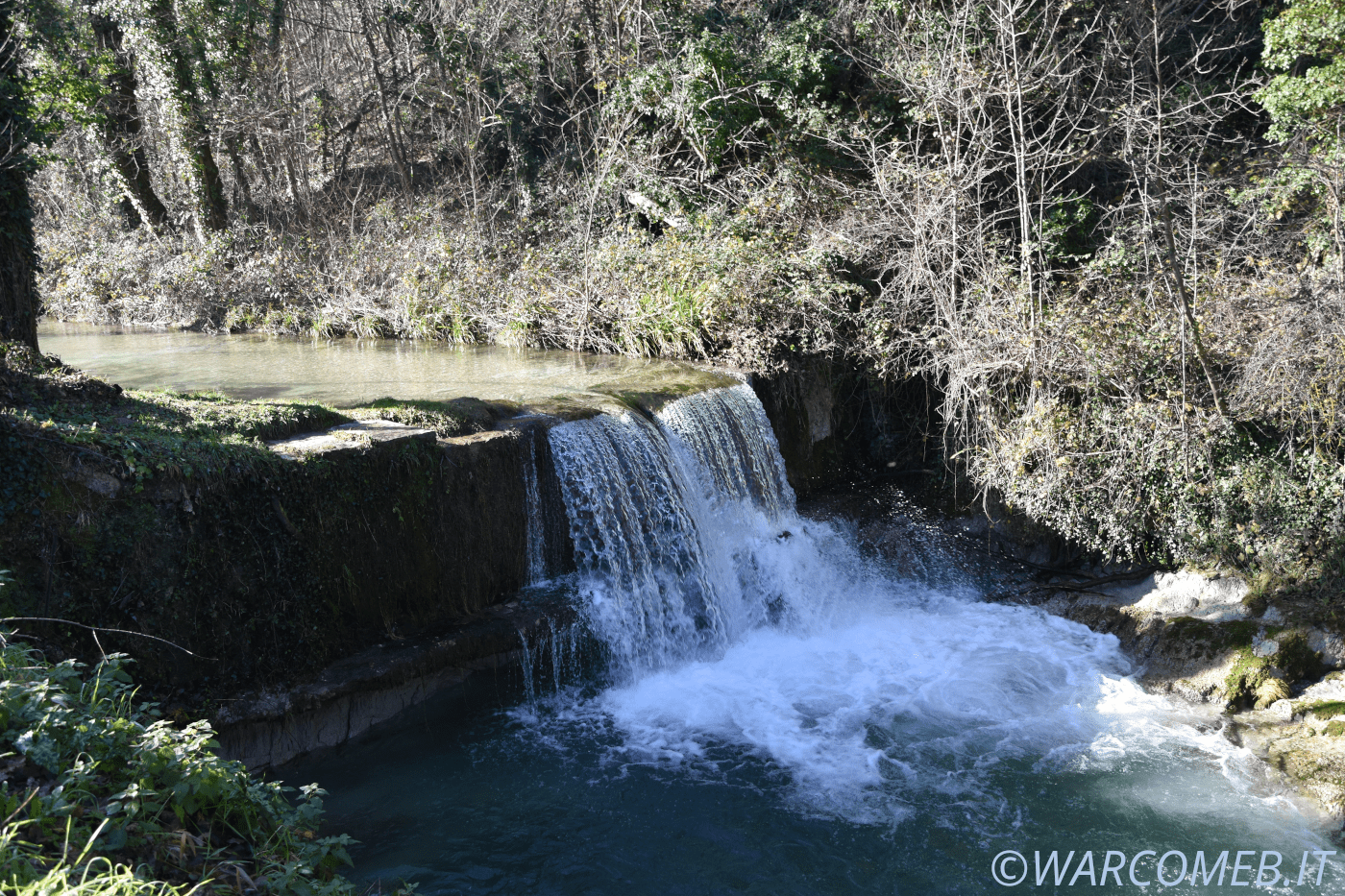 La cascata del fiume Cinisco