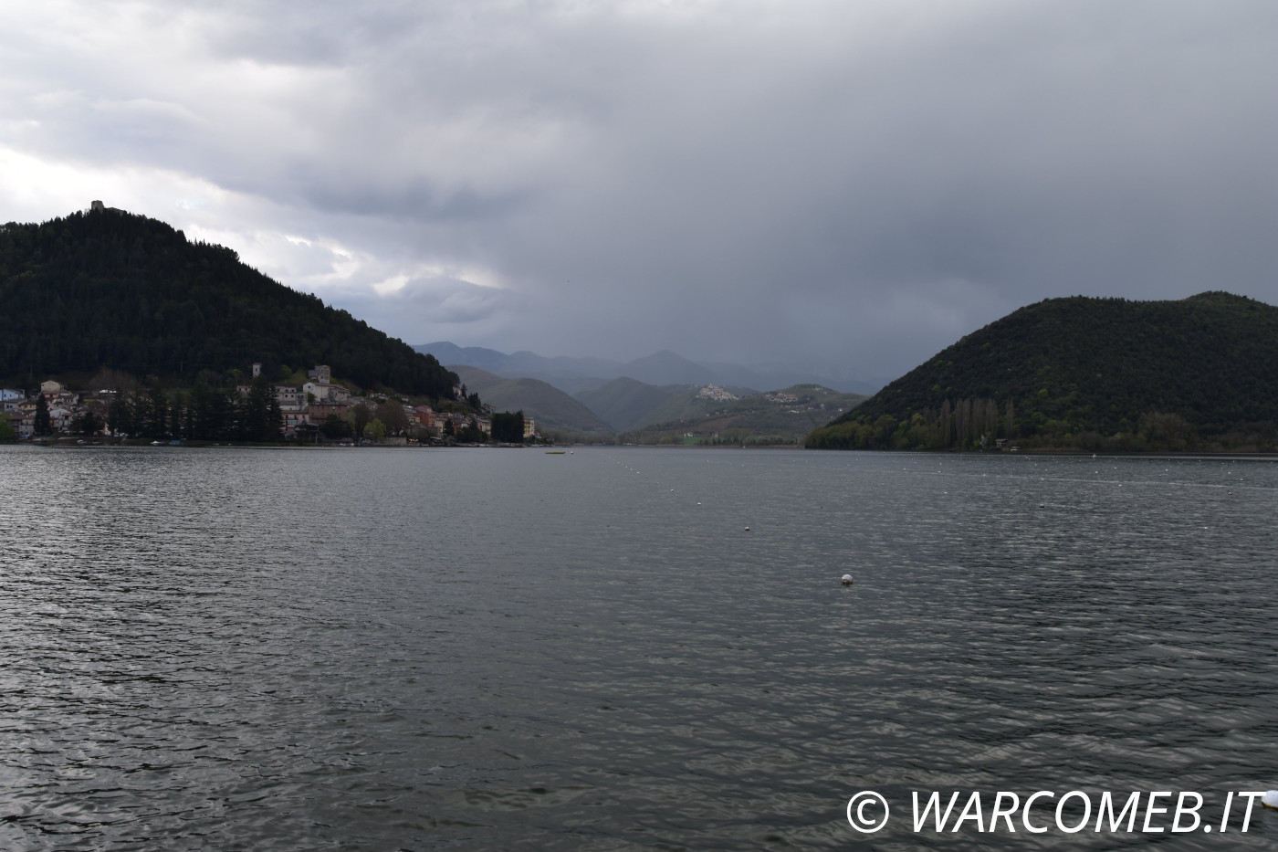 Il Lago di Piediluco dal battello