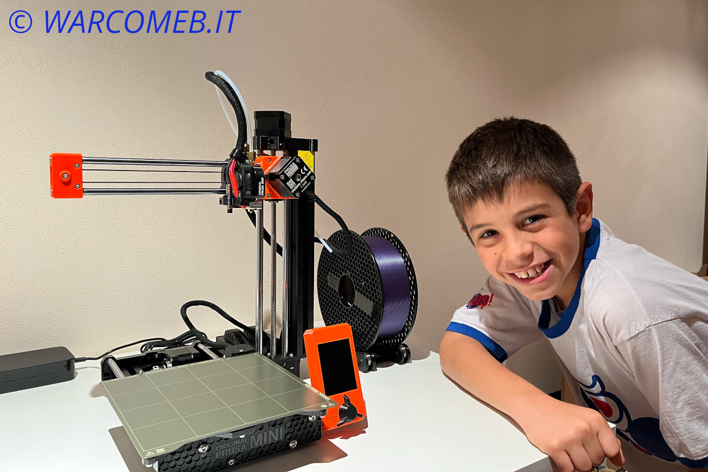 Riccardo e la sua stampante 3D